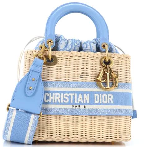 borsa christian dior paglia|borse di dior.